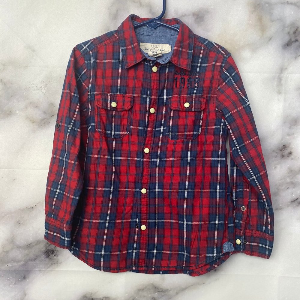 LOGG label of graded goods boys shirt